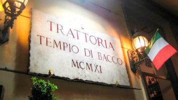 Tempio Di Bacco food