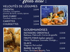 Les Amalgames Port menu