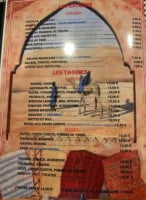 Aux Delices du Maroc menu