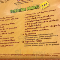 Los Magueyes menu