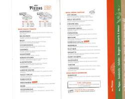 Lazzaro Pizza Villaines La Juhel menu