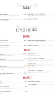 Le Cartel menu