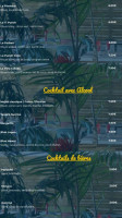 Liberty Plage menu