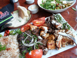 Baba's Lebanese Grill food
