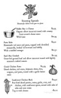 Farmhouse Pantry menu