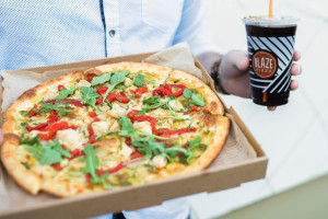 Blaze Pizza food