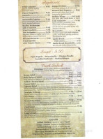 Montebello Brick Oven Pizza menu