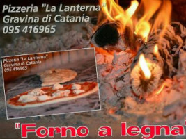 La Lanterna Pizzeria food