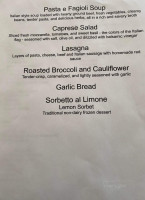 Chef Darrell's Mountain Diner menu