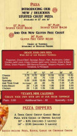 Angelo's Pizza Co menu