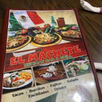 El Machete Mexican Grill food