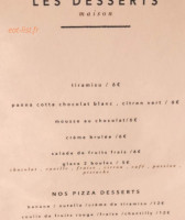 Chez Max menu