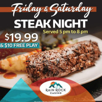 Rain Rock Casino food