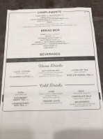 The Berkshire Family menu