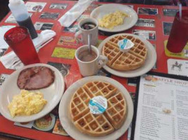 Waffle Shoppe food