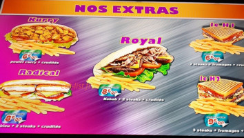 Le Regal menu