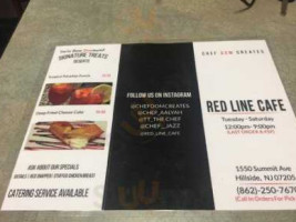 Redline Grill Express menu