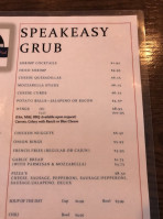 All Inn Pub Grub menu
