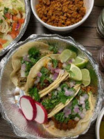 Pancho's Vegan Tacos food