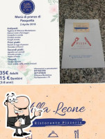 Villa Leone, Bar Pizzeria Ristorante menu
