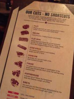 Longhorn Steakhouse menu