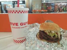 Five Guys Burgers Fries food