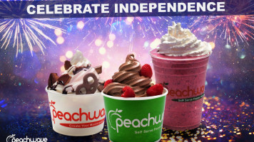 Peachwave Frozen Yogurt Gelato food