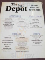 The Depot menu