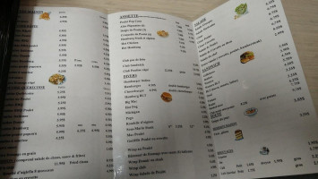 Au P'tit Café menu