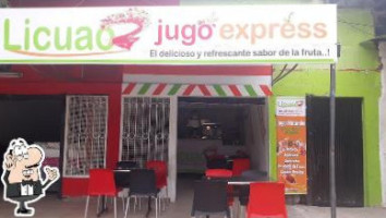 Licuao Jugo Express Aipe inside