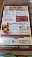 Chuckwagon Restaurant menu