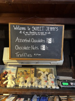 Sweet Jenny's Ice Cream menu