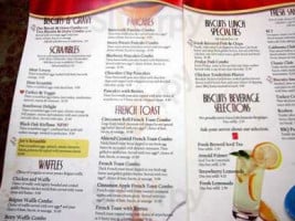 Biscuits Cafe menu