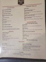 Rusty's Amble Inn menu