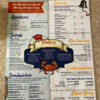 Sandra's Seafood menu