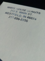 White House Donut Shop food
