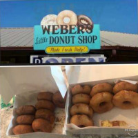 Weber's Little Donut Shop food