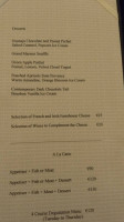 Patrick Guilbaud menu