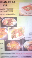 Ricuras De La Tia food