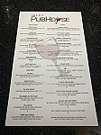 The Pub House Gastropub menu