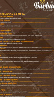 Restaurante Barbacoa Fundación Parque Jaime Duque menu
