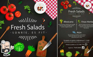 Fresh Salads menu