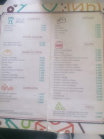 Manjar Dos Sabores menu