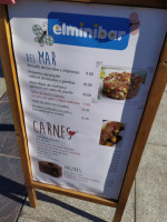 Elminibar menu