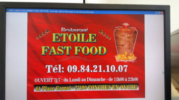 Kebab Étoile Fast Food food