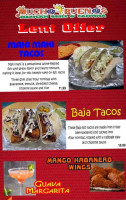 Muchos Bueno's Mexican Grill menu