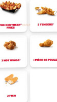 Kfc menu