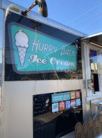 Hurry Back Ice Cream Food Truck food