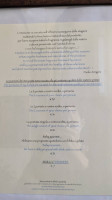 Antica Trattoria Del Risorgimento menu