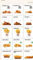 Burger King menu